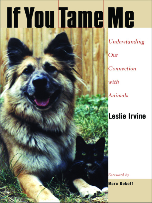Title details for If You Tame Me by Leslie Irvine - Available